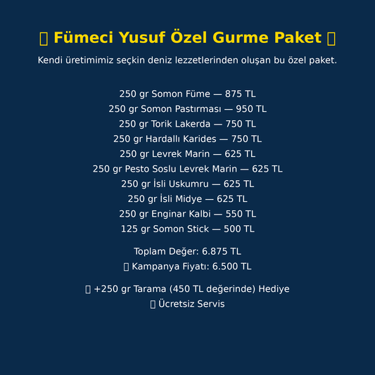 Gurme Kampanya Büyük Boy Menü