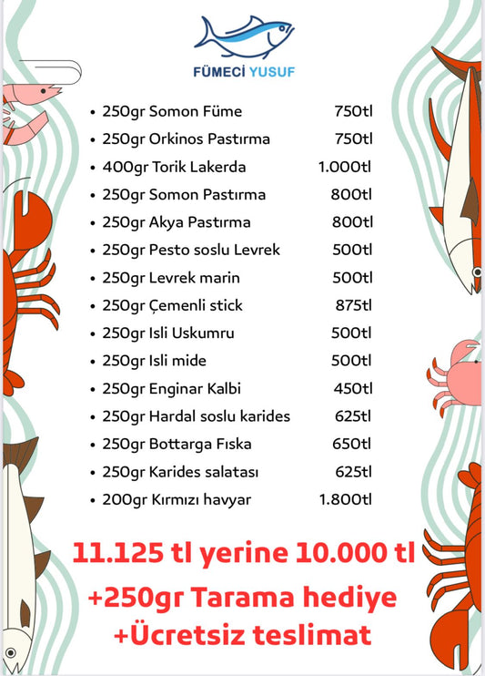 Gurme Kampanya Büyük Boy Menü